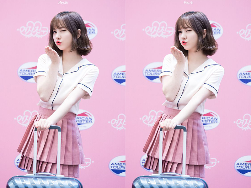 Tóc mái thưa cho nàng mặt tròn